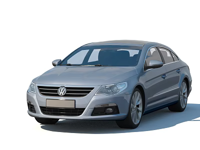 Coupe Volkswagen CC 2010 VW 3d model