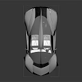 Futuristic Supercar With Sleek Aerodynamic Design Metallic Paint Transparent Roof And Sporty Wheels