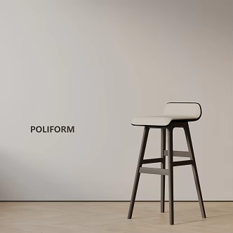 Modern Bar Chair 3d model