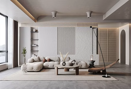 The Silent Living Room 3d model