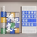 Embracing Change Check in Photo Spot With Colorful Panels And Past Present Witness Together