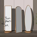 Nordic Mirror Full-length Mirror 3d model