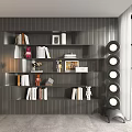 Bookcase Bookshelf 3d model