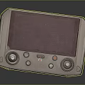 Game machine home game machine Nintendo game machine old game machine old game machine handle 3d model