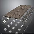 Advanced Orbital Spacecraft Panel Structure With Metallic Frame And Solar Modules
