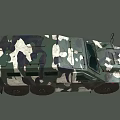 Armored Vehicle Military Vehicle Transporter 3d model