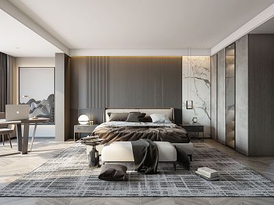 Modern Bedroom model