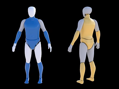 Dummy Model Test Dummy Crash Test Experiment Dummy Clothing Model Joint Doll Car Crash Test Dummy Robot Biochemical Human Dummy Model 3d model