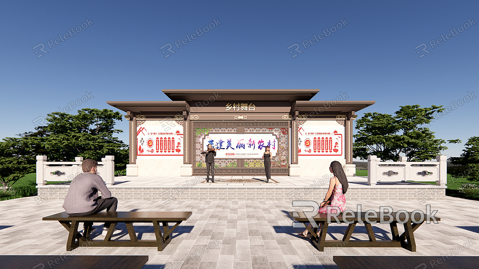 New Chinese Stage Rural Revitalization Stage model