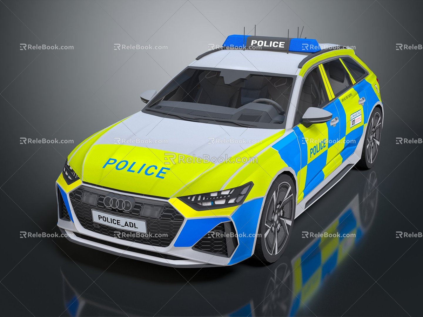 Modern Police Car Police Car Police Car Police Car Special Vehicle City Car model