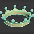 Luxury Gold Crown Jewelry With Shiny White Beads And Elegant Design