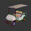 Bus School Bus Van Box Bus Tourist Bus Coach 3d model