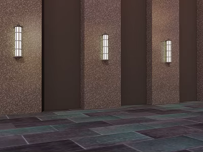 Outdoor indoor wall lamp 3d model