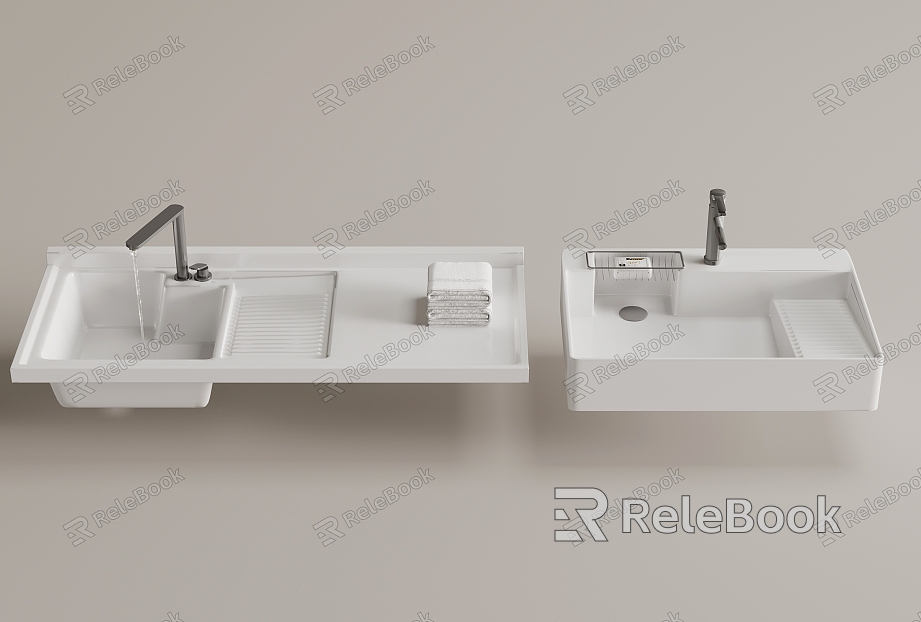 Wash basin model