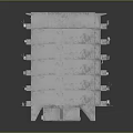 Modern Multi Story Concrete Apartment Building Exterior With Balconies And Air Conditioning Units