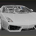 Hyundai Lamborghini GallardoLP560 car sports car supercar 3d model