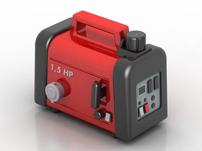 modern generator 3d model
