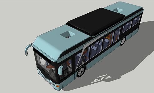 Modern Bus 3d model