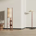 Floor lamp combination 3d model