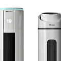 Various Types of Air Conditioners and Fans Display Collection for Home Cooling