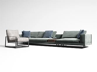 Modern Combination Sofa Multiplayer Combination Sofa 3d model