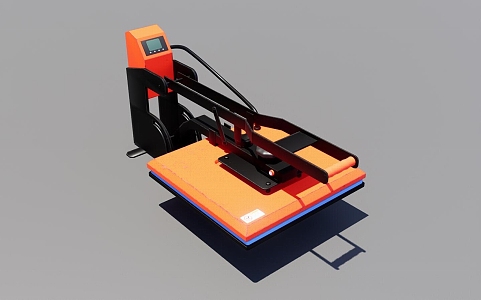 Hot Press 3d model