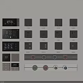 Modern Switch Panels Featuring Digital Displays Sockets and Various Designs in Home Interiors