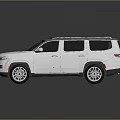 Silver Modern SUV With Black Roof Front Grille And Alloy Wheels Design