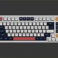 Keyboard Wireless Keyboard Computer Configuration Bluetooth Keyboard Gaming Keyboard Mechanical Keyboard Women's Keyboard 3d model
