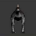 Realistic Sail Backed Spinosaurus Dinosaur With Textured Skin Red Gray Coloration Sharp Claws