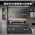 Modern Bathroom Vanity With Gray Cabinet White Countertop And Gold Handles