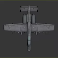 Aerospace Military Jet With Twin Engines Weapon Mounts And Shark Mouth Design