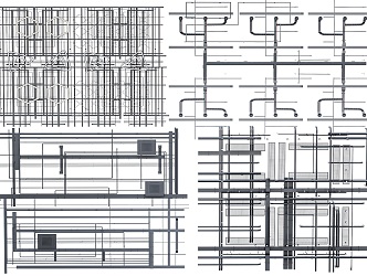 Industrial LOFT Duct Ceiling Air Conditioning Duct Chandelier Shaped Ceiling 3d model