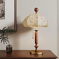 French Middle Style Table Lamp 3d model