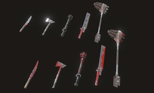 Weapon Scrap Weapon 3d model