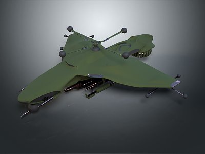 Modern Fighter Science Fiction Fighter Science Fiction Fighter Space Fighter 3d model