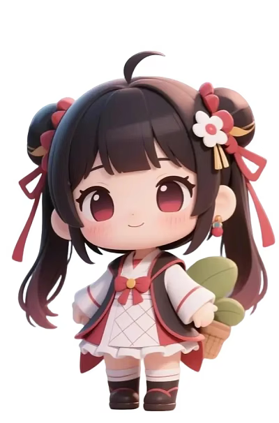 Your Bean Hand-made Ghost Extermination Blade Cartoon 3d model