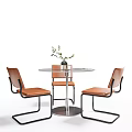 Modern Leisure Tables and Chairs Negotiation Tables and Chairs Coffee Shop Tables and Chairs Round Tables and Chairs Office Tables and Chairs Dining Tables and Chairs 3d model