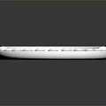 Elegant Silver Diamond Encrusted Bangle Shiny Polished Fashion Accessory For Women