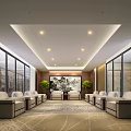 New Chinese Reception Room 3d model