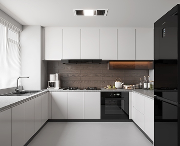 Modern Kitchen 3d model