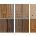 Wood Flooring Showcase With Various Styles And Textures 3d model