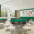 Post Office Classroom Wen Chuang 3d model
