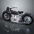 Modern motorcycle two-wheeled motorcycle off-road motorcycle road racing motorcycle 3d model