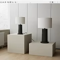 Modern table lamp 3d model