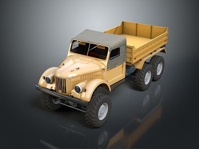 Modern Military Truck Military Truck Big Truck Large Transporter 3d model