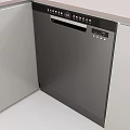 Modern Kitchen Built-in Dishwasher As Essential Kitchen Appliance With Sleek Cabinets And Countertop