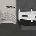 Landscape Bridge Landscape Bridge Courtyard Bridge Small Wooden Bridge Small Stone Bridge Small Arch Bridge Small Flat Bridge Timber 3d model
