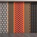 Three Unique Wall Panels With Diverse Patterns For Interior Decor