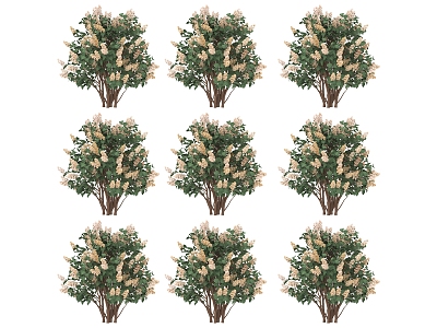 green plant tree 3d model